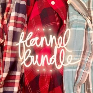 Aeropostale & Forever 21 Fall Flannel Bundle